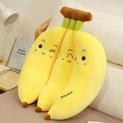 Kawaii Banana Bunch Plush