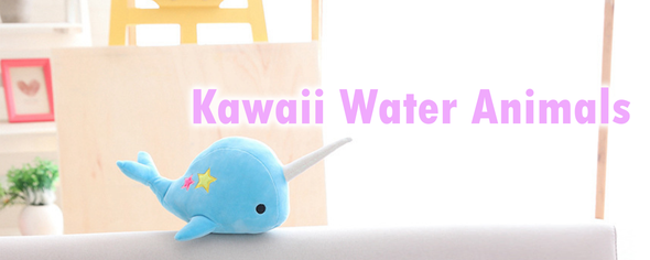 Water Animal Plushies