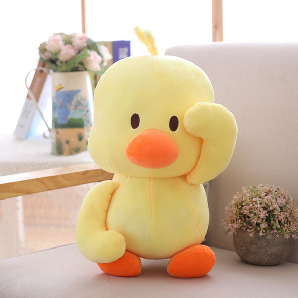 Kawaii Yellow Duck Plush