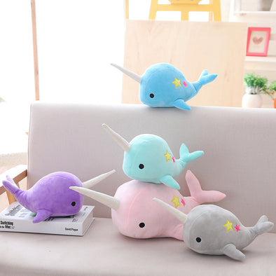 Kawaii Narwhal Plush