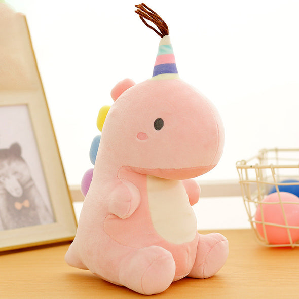 Kawaii Colored Party-Dinosaur Plush