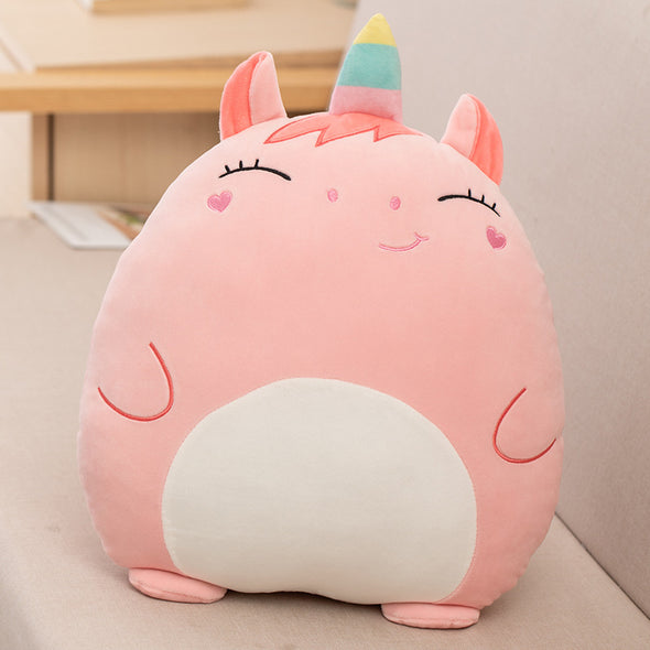 Kawaii Smiling Unicorn Plush