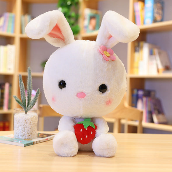 Kawaii 4-Color Bunny Plush