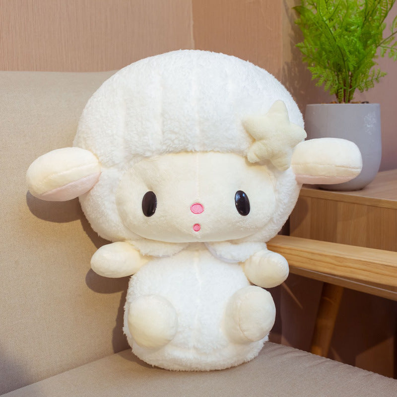 Kawaii Midnight Moon & Star Angel Lambs Plush – CuteKawaiiHugs