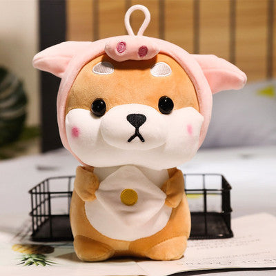 Kawaii 5 Fashionista Shiba Inu Plushies