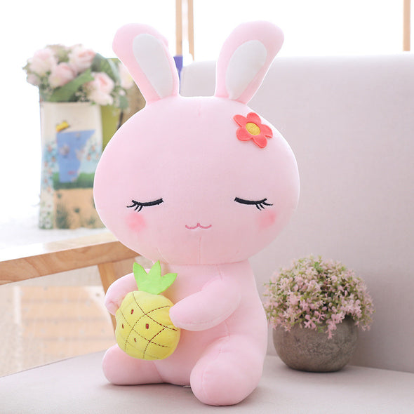 Kawaii 3-Color Peaceful Bunny Plush