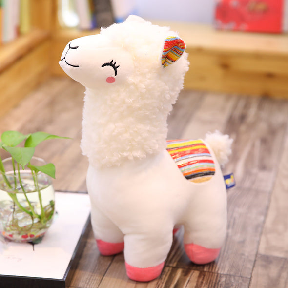 Kawaii 4-Color Alpaca Plushies