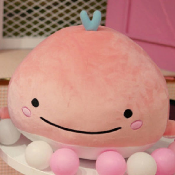 Kawaii Pink & Blue Whale Plush