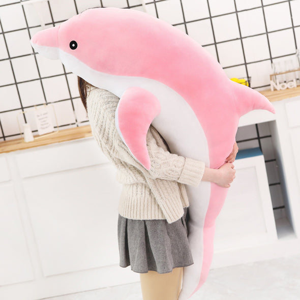 Kawaii Colored Dolphin Plush