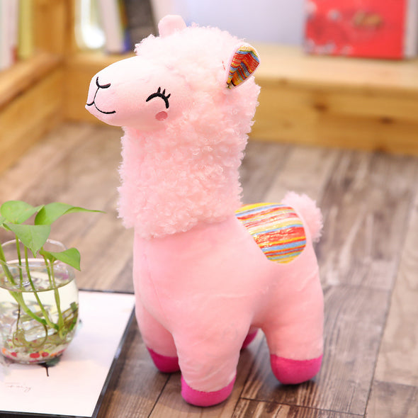 Kawaii 4-Color Alpaca Plushies