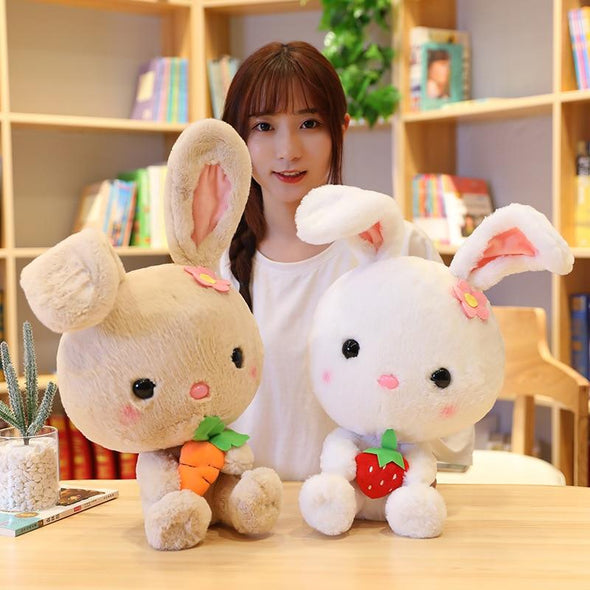 Kawaii 4-Color Bunny Plush