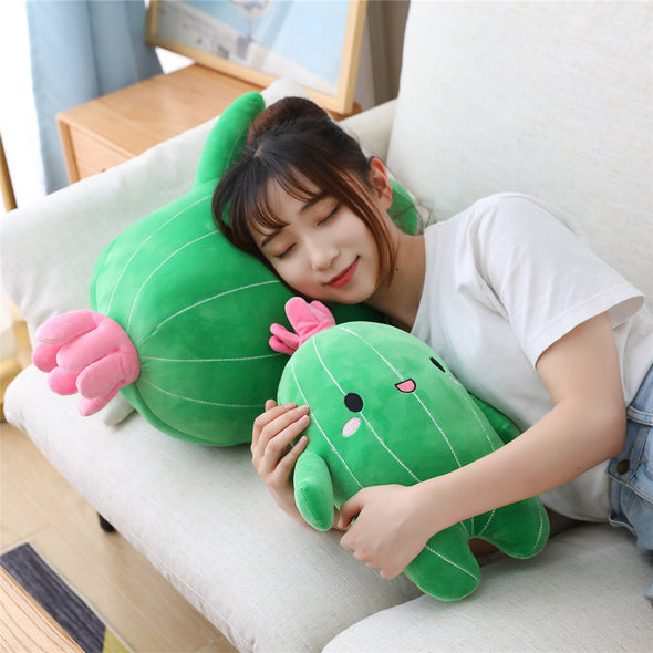 Kawaii Cactus Flower Plush