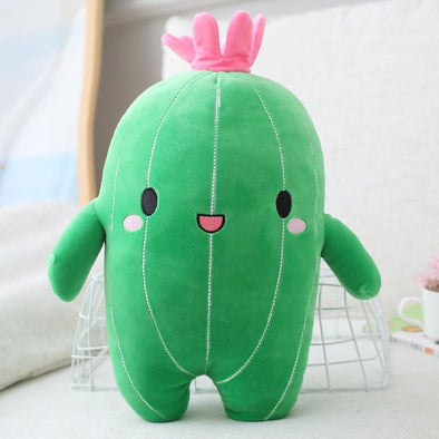 Kawaii Cactus Flower Plush