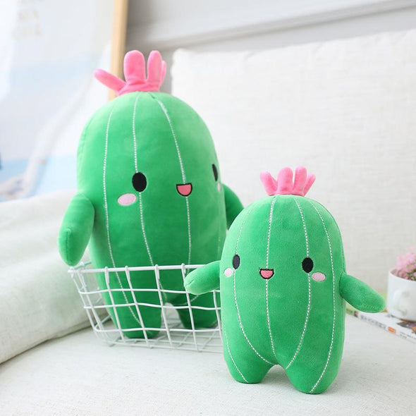 Kawaii Cactus Flower Plush