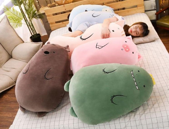 Kawaii 11 Oval-Animal Friend Plushies