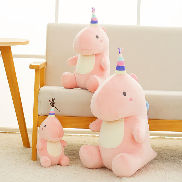 Kawaii Colored Party-Dinosaur Plush