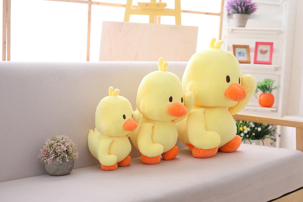 Kawaii Yellow Duck Plush