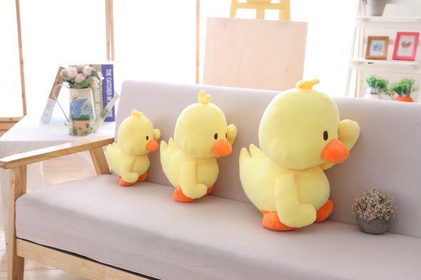 Kawaii Yellow Duck Plush