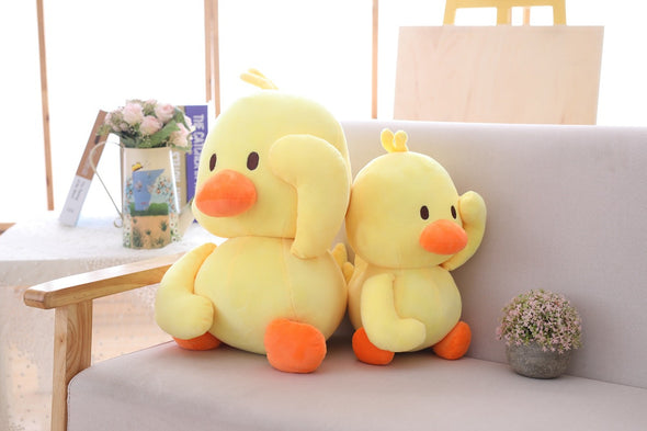 Kawaii Yellow Duck Plush