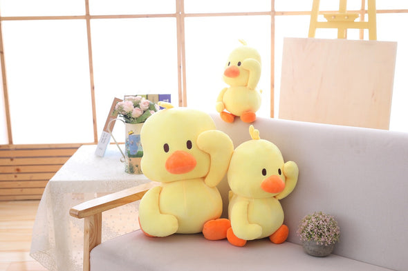 Kawaii Yellow Duck Plush