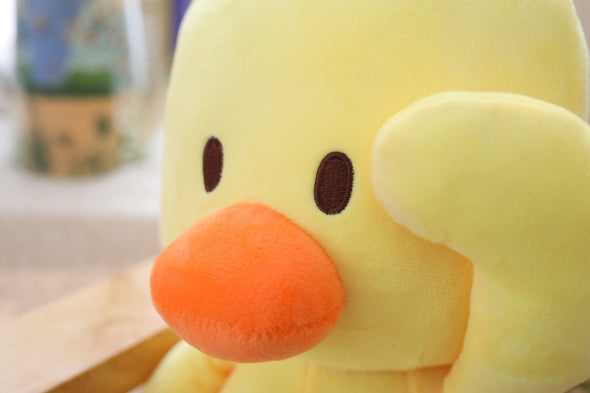 Kawaii Yellow Duck Plush